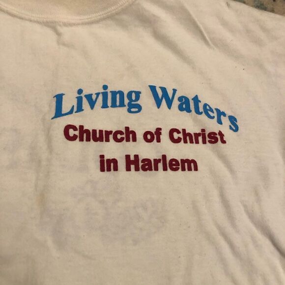 Vintage Religious Harlem Tee Shirt - Picture 7 of 7